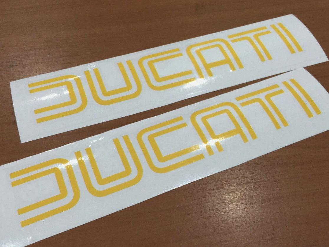 Ducati double lines stickerset 1