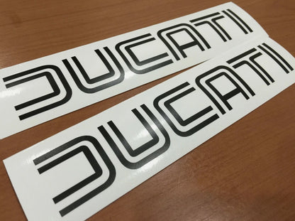 Ducati double lines stickerset 1