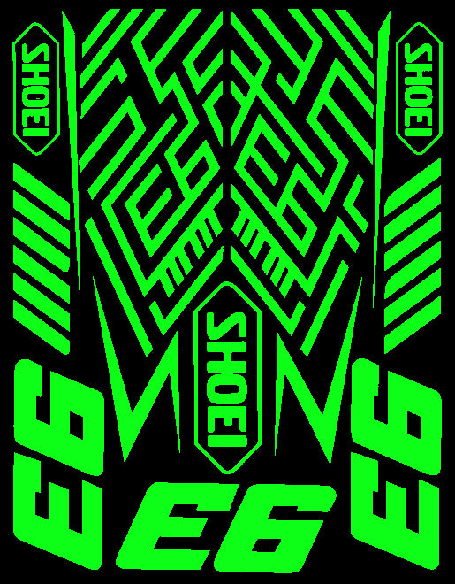 SHOEI Marc Marqeuz 93 helm stickerset