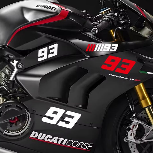 Ducati Corse Marc Marqeuz 93 stickerset