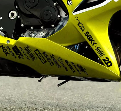 Racing Moto Sponsoren stickerset