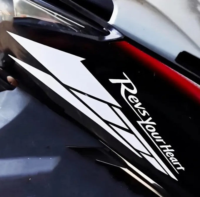 Yamaha Revs your Heart sticker set
