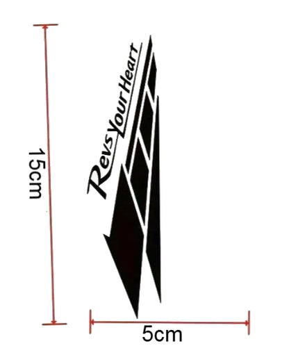 Yamaha Revs your Heart sticker set