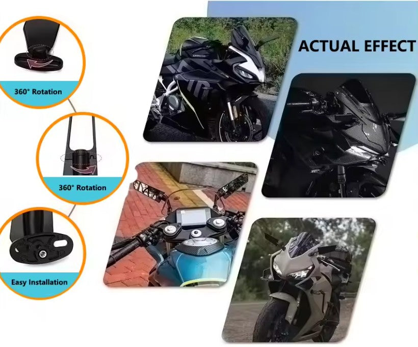 Aerodynamic Stealth Wing Spiegels