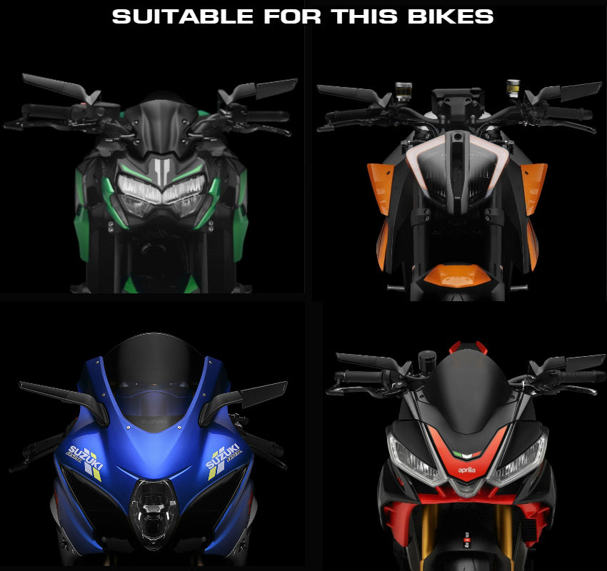 Aerodynamic Stealth Wing Spiegels