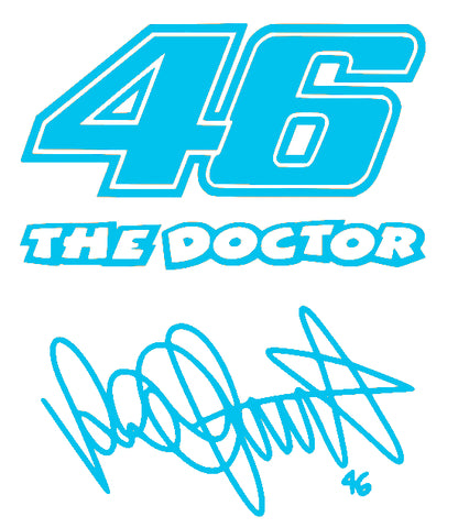 The Doctor 46 stickerset