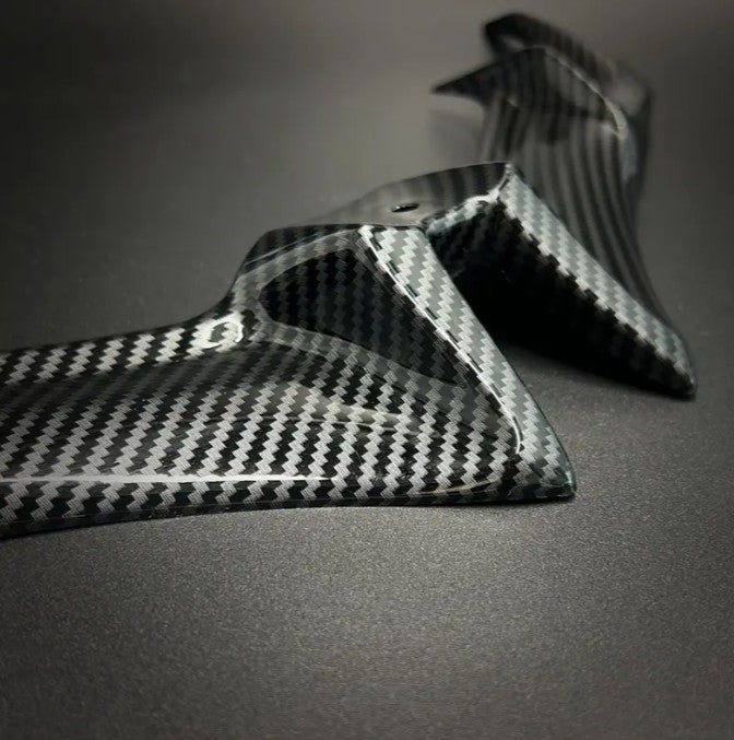 Winglet Frontspoiler Race-style Carbon